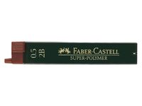 Potloodstift Faber Castell 0.5mm 2B 12stuks