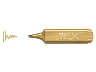 Tekstmarker Faber Castell Metallic goud - 2
