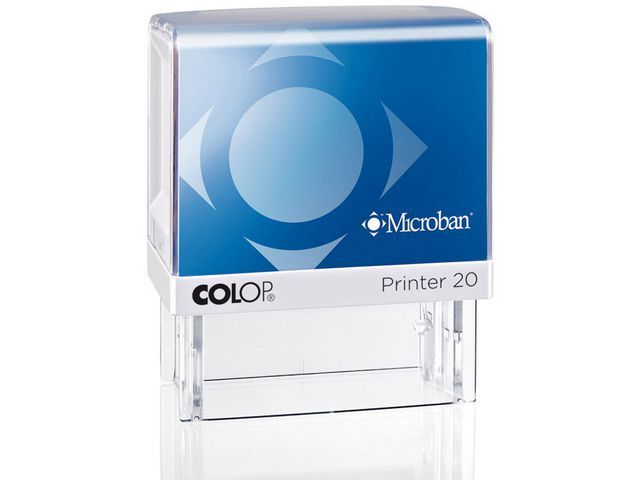 Stempel zelfinktend dagelijks gebruik Printer 20 Microban 4regels bon | StempelsOnlineBestellen.be