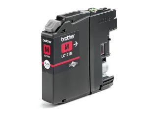 Inktcartridge Brother LC-121M rood - 4