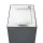 Top met klepdeksel voor modulaire afvalscheidingsunit 60 Liter Wit