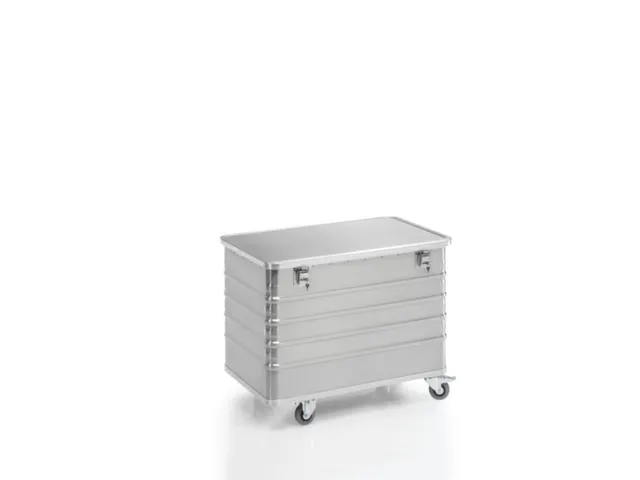 Bakwagens Aluminium Deksel En Cilinderslot 200kg 770x990x580mm