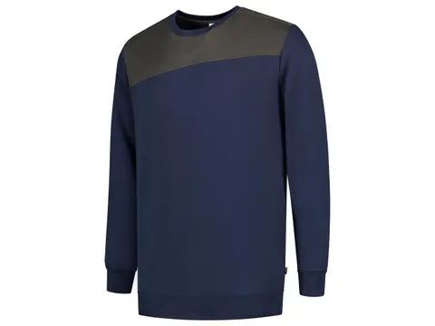 Tricorp 302013 Bicolor naden sweater marine/grijs maat 8XL