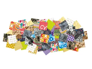 Hobbypapier Décopatch 3x3cm set à 11.000 stuks assorti - 3