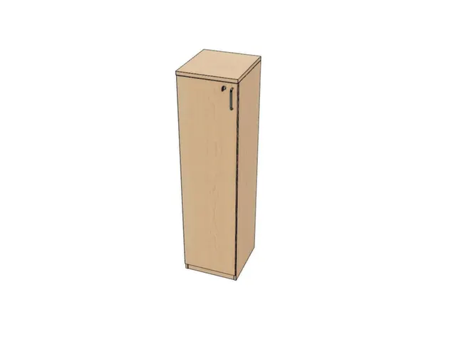 kantoorkast,HxBxD 1545x400x445mm,NE-esdoorn