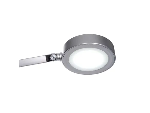 Bureaulamp MAULgrace LED colour vario dimbaar Zilver
