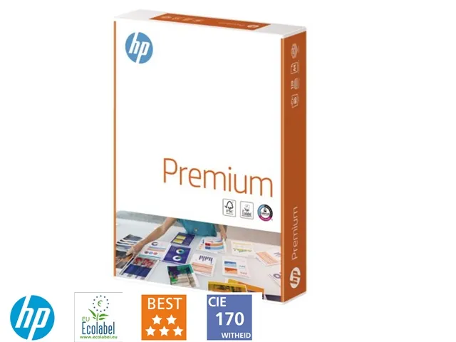 Kopieerpapier Hp Premium A4 80 Gram Wit Pak 250 Vel