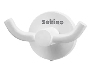 Kledinghaak Satino 2 haaks wit 332180 - 1