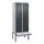 Z-garderobekast,HxBxD 2120x800x815mm,4vak,vak B 400mm,draaigrendel