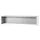 opzetvitrine,HxBxD 350x1600x320mm,hout,lichtgrijs,slijt- en krasvast