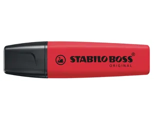 Markeerstift STABILO Boss 70/48 echt rood 15 stuks - 3