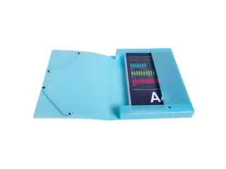 Klasseerdoos rug 40m m PP Chrom.Pastel - 13