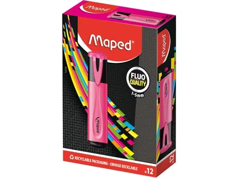 markeerstift Fluo'Peps Classic roze