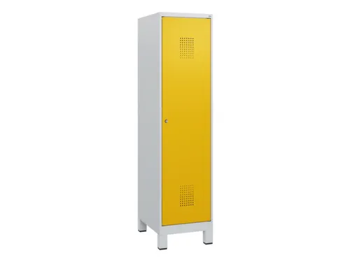 schoollocker,HxBxD 1630x400x500mm,1vak,vak B 400mm,cil.-slot,voeten