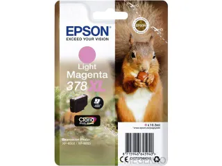 Inktcartridge Epson 378XL T3796 lichtrood HC C13T37964010 - 1