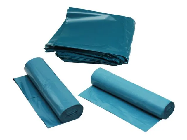 Kunststof Vuilniszakken 120 Liter 70 Μicron LXB 110x70cm Blauw