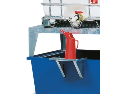 kannendragers,v. opvangbak,HxLxB 300x360x365mm,staal verzinkt