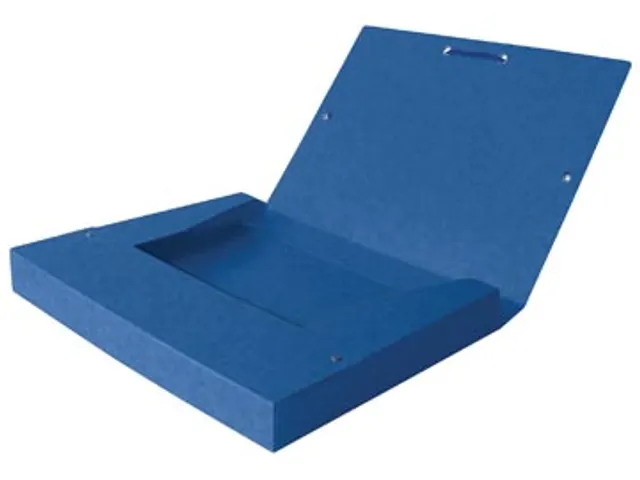 Elba Elastobox Oxford Top File+ Rug 60mm Blauw