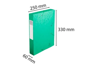CARTOBOX glanskarton rug 60mm groen - 7