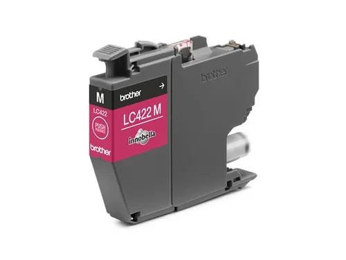 Inktcartridge Brother LC-422M rood