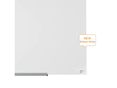 Glasbord Magnetisch Nobo Impression Pro 100x56cm briljant wit