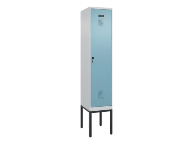 armoire vestiaire noir et blanc,HxlxP 2120x400x500mm,1compart.