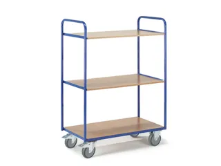 etagewagen,draagverm. 250kg,3etage(s),laadvl. LxB 800x500mm,MDFetage - 1