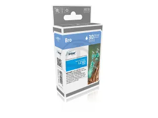 Astar Brother LC123C MFCJ Inkt Cyaan Rebuilt 600 Pagina's 6.6ml - 2