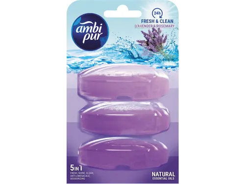 Fresh en Shine vulling toiletblokje, pak à 3 stuks