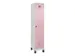 locker voor scheiding van kleding,HxBxD 1950x400x500mm,1vak