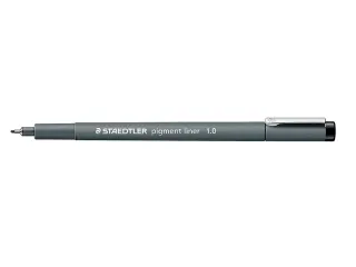 Fineliner Staedtler Pigment 308 zwart 1.0mm - 1