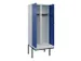 locker voor scheiding van kleding,HxBxD 2120x800x815mm,2vak