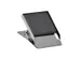 Papierklem MAUL magnetisch vierkant 40mm capaciteit 25mm zilver