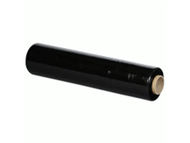 Handwikkelfolie Zwart 450mmx300m 20 µm