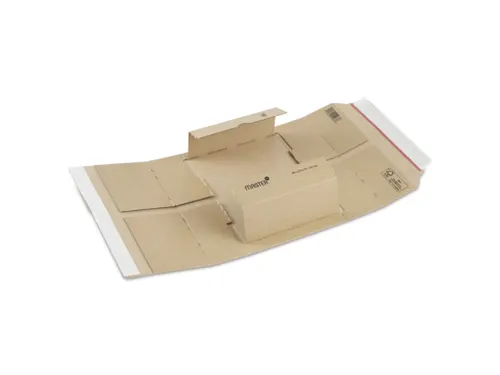 Wikkelverpakking 396x328x112mm Bruin Enkelgolf Zelklevend 20kg