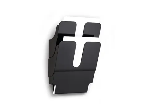 Wandfolderhouder Flexiplus 2 A4 Zwart