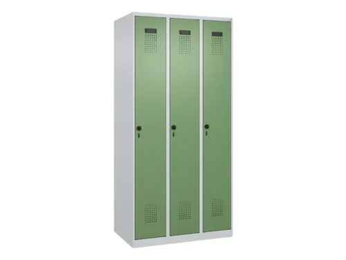 locker voor scheiding van kleding,HxBxD 1850x900x500mm,3vak