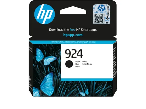 HP 924 Inktcartridge Zwart 4K0U6NE Origineel