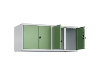 opzetkast,v. locker voor scheiding van kleding,4vak.,vak B 300mm - 1