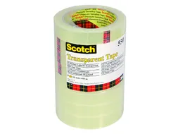 Plakband Scotch 550 19mmx66m transparant