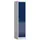 garderobekast 1800x415x500mm 1vak klink sokkel romp RAL7035 RAL5010