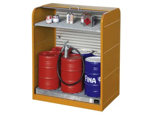 vatenkast,HxBxD 1610x870x1300mm,v. 6x60l vat,1xrooster,opvangvol. 73l