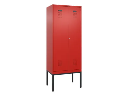 locker voor scheiding van kleding,HxBxD 2120x800x500mm,2vak