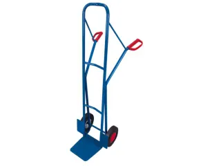 Steekwagen Staal Kratten 250kg Hxb 1600x550mm Massief Rubber Banden - 2