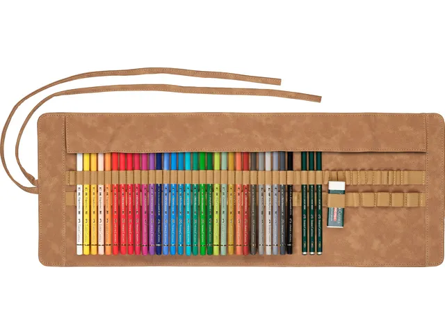Roletui Faber Castell Polychromos potloden 30 stuks