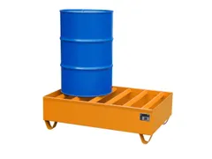 Opvangbak 2x 200l Opvangvol. 224l 360x 1200x 800mm Profielrooster