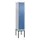locker,HxBxD 2120x400x500mm,1vak,vak B 400mm,cil.-slot,voetonderstel