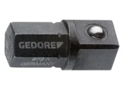 673 K Inzetstukhouder kort 1/4 inch zeskant - 1/4 inch vierkant