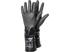 Tegera 16 butyl handschoenen, zwart, maat 8, per 10 paar