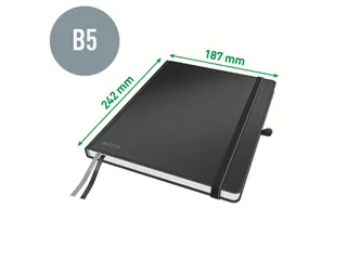Notitieboek Leitz Complete hardcover iPad 10 inch gelinieerd zwart - 3